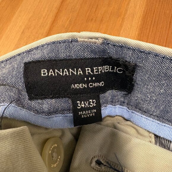 Banana Republic Chinos Emerson Straight Fit 34x32 - Picture 2 of 3